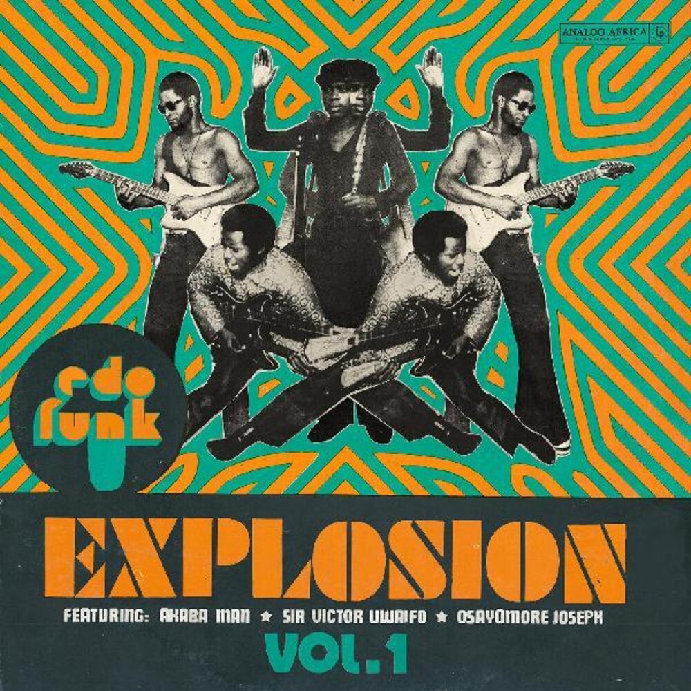 the album cover for Edo Funk Explosion 1 / Various - Edo Funk Explosion 1 (Various Artists)