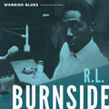 the album cover for R.L. Burnside - Worried Blues