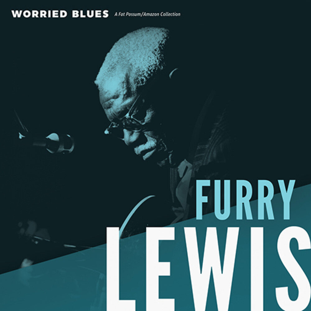 the album cover for Furry Lewis - Worried Blues