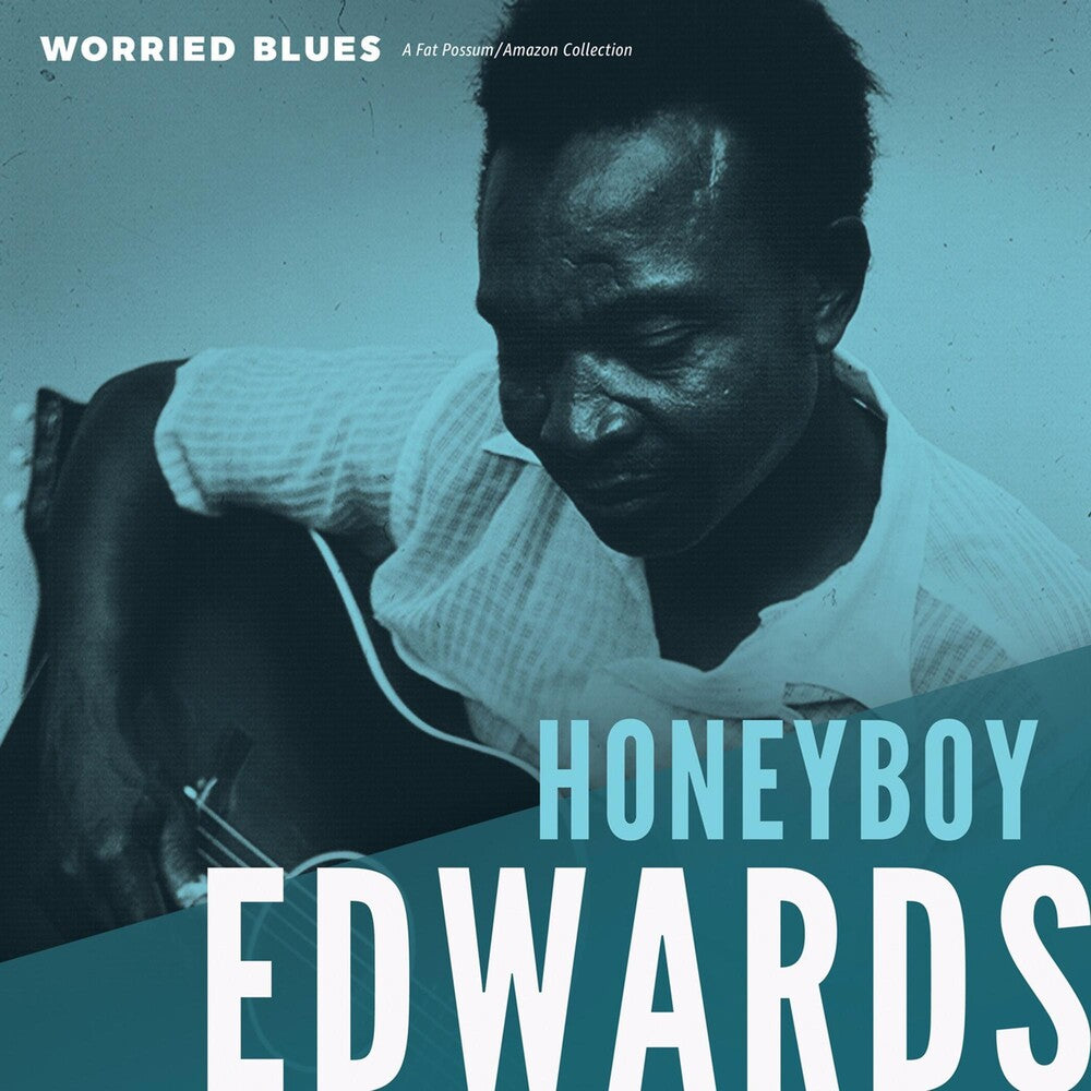 the album cover for David Edwards Honeyboy - Worried Blues