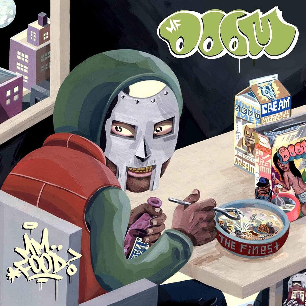the album cover for MF DOOM - MM...Food