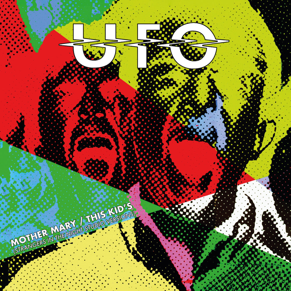 the album cover for UFO - Mother Mary / This Kid's (Rsd) (10in) [Clear Vinyl] [Record Store Day] [RSD Drops 2021]
