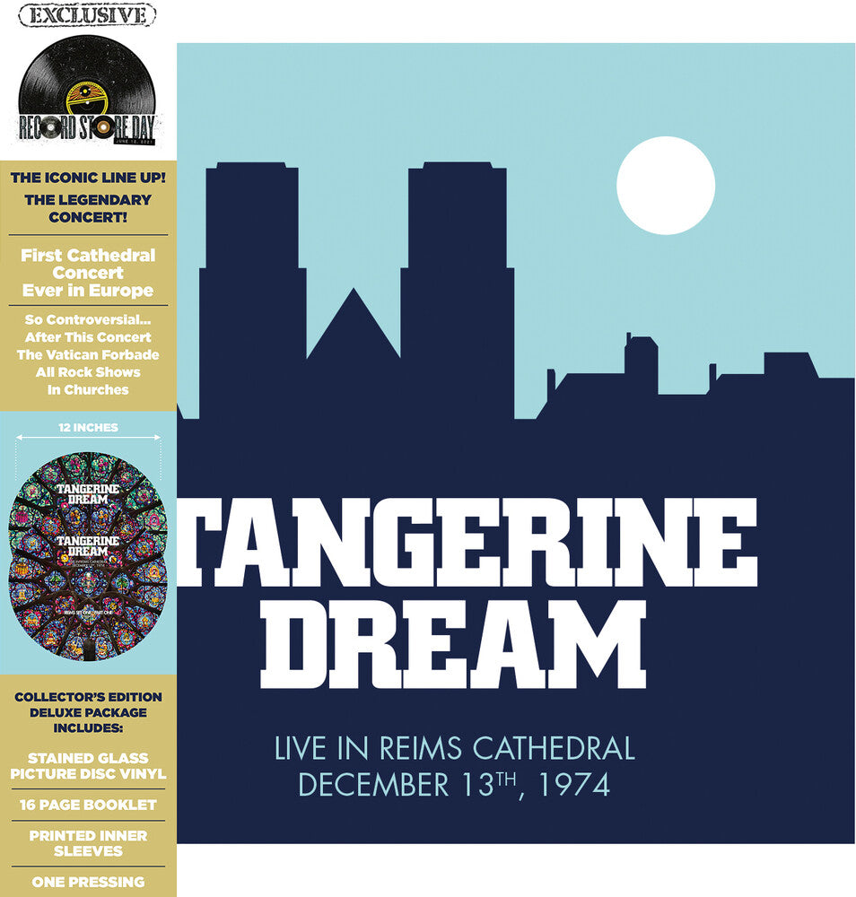 the album cover for Tangerine Dream - Live At The Reims Cathedral [RSD Drops 2021]