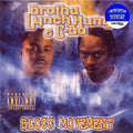 the album cover for Brotha Lynch Hung / C-Bo - Blocc Movement (Rsd) (Blue) [Clear Vinyl] [Record Store Day] [RSD Drops 2021]