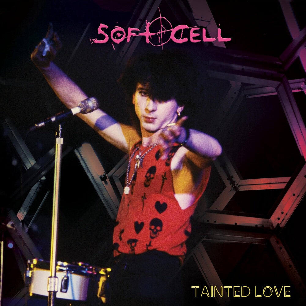 the album cover for Soft Cell - Tainted Love