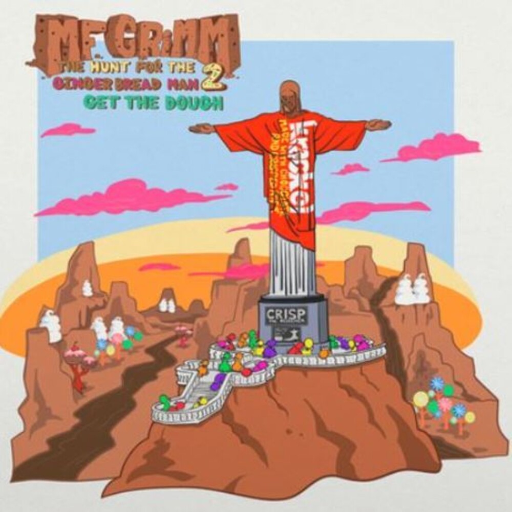 the album cover for Mf Grimm - The Hunt For The Gingerbread Man 2: The Dough