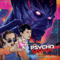 the album cover for Blitz//Berlin (Blue) (Ogv) (Pnk) - Pg: Psycho Goreman / O.S.T. (Splatter Vinyl) [180 Gram]