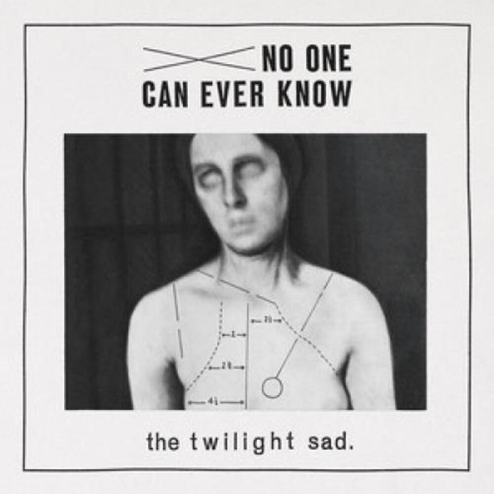 the album cover for Twilight Sad - No One Can Ever Know' (Burgundy Vinyl)