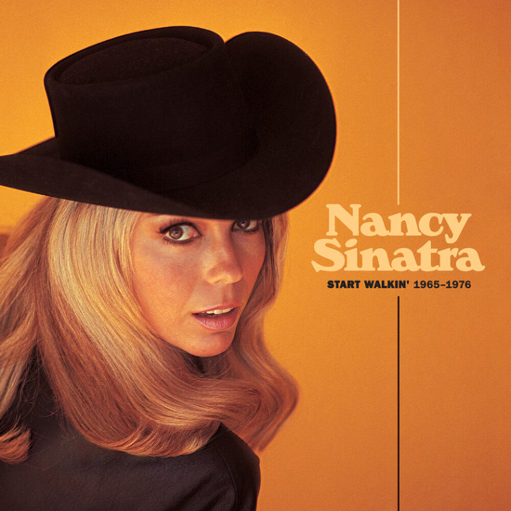 the album cover for Nancy Sinatra - Start Walkin' 1965-1976 [Remastered] [Digipak]