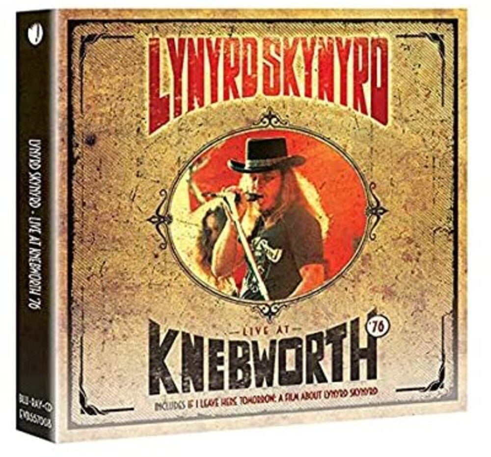 the album cover for Lynyrd Skynyrd - Live At Knebworth '76 [CD/Blu-Ray]
