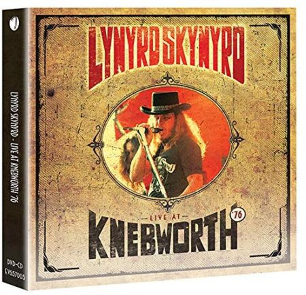 the album cover for Lynyrd Skynyrd - Live At Knebworth '76 [CD/DVD]