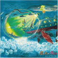 the album cover for Joe Hisaishi - Ponyo on the Cliff by the Sea: Image Album (Original Soundtrack)