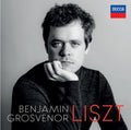 the album cover for Benjamin Grosvenor - Liszt