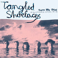 the album cover for Tangled Shoelaces - Turn My Dial - M Squared Recordings & more 81-84 (Pink & Blue Cloudy)