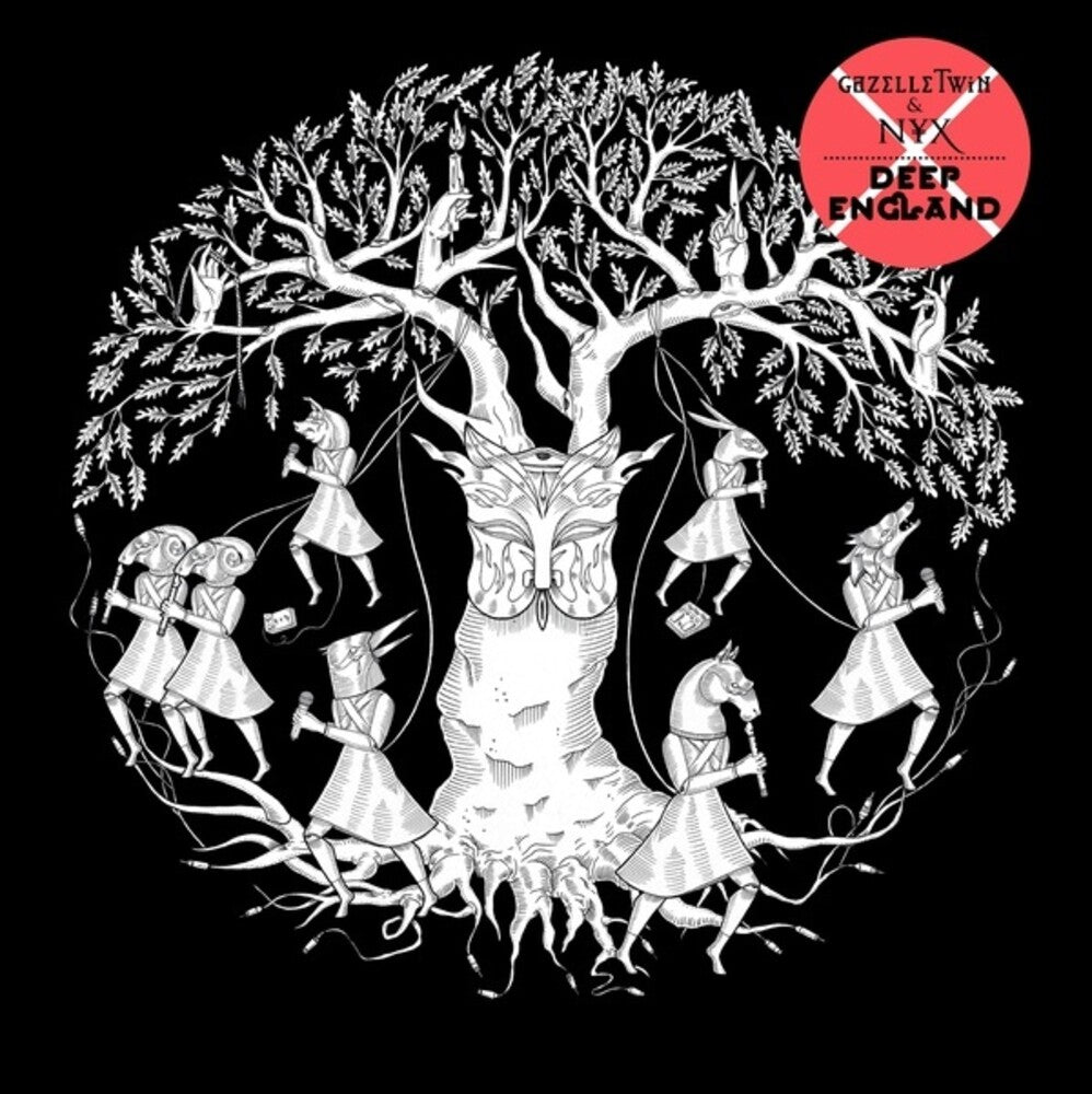 the album cover for Gazelle Twin & Nyx - Deep England