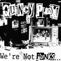 the album cover for Quincy Punx - We're Not Punks...but We Play Them On Tv
