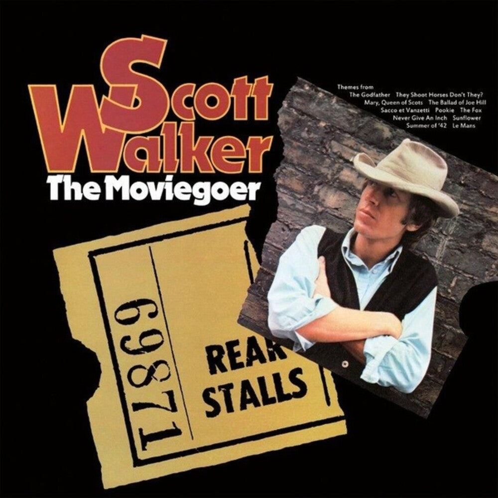 the album cover for Scott Walker - The Moviegoer