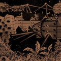 the album cover for Greg Foat - Dark is the Sun