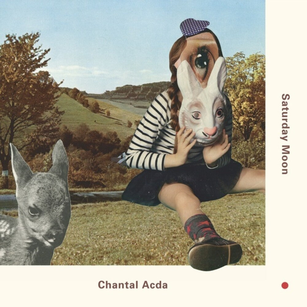 the album cover for Chantal Acda - Saturday Moon