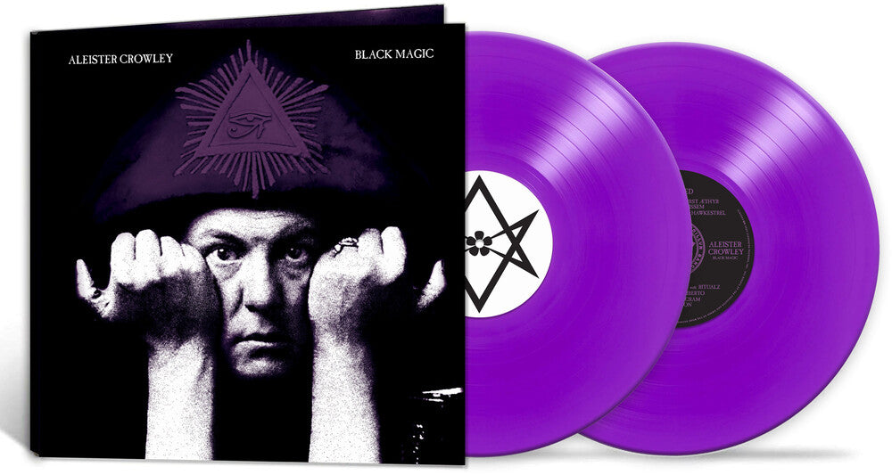 the album cover for Aleister Crowley - Black Magic (Purple Vinyl)