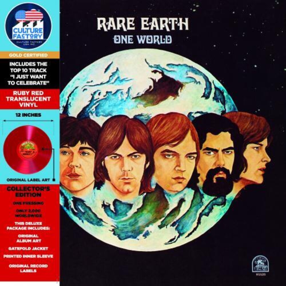 the album cover for Rare Earth - One World