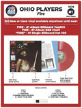 the album cover for Ohio Players - Fire (Red Translucent Vinyl)
