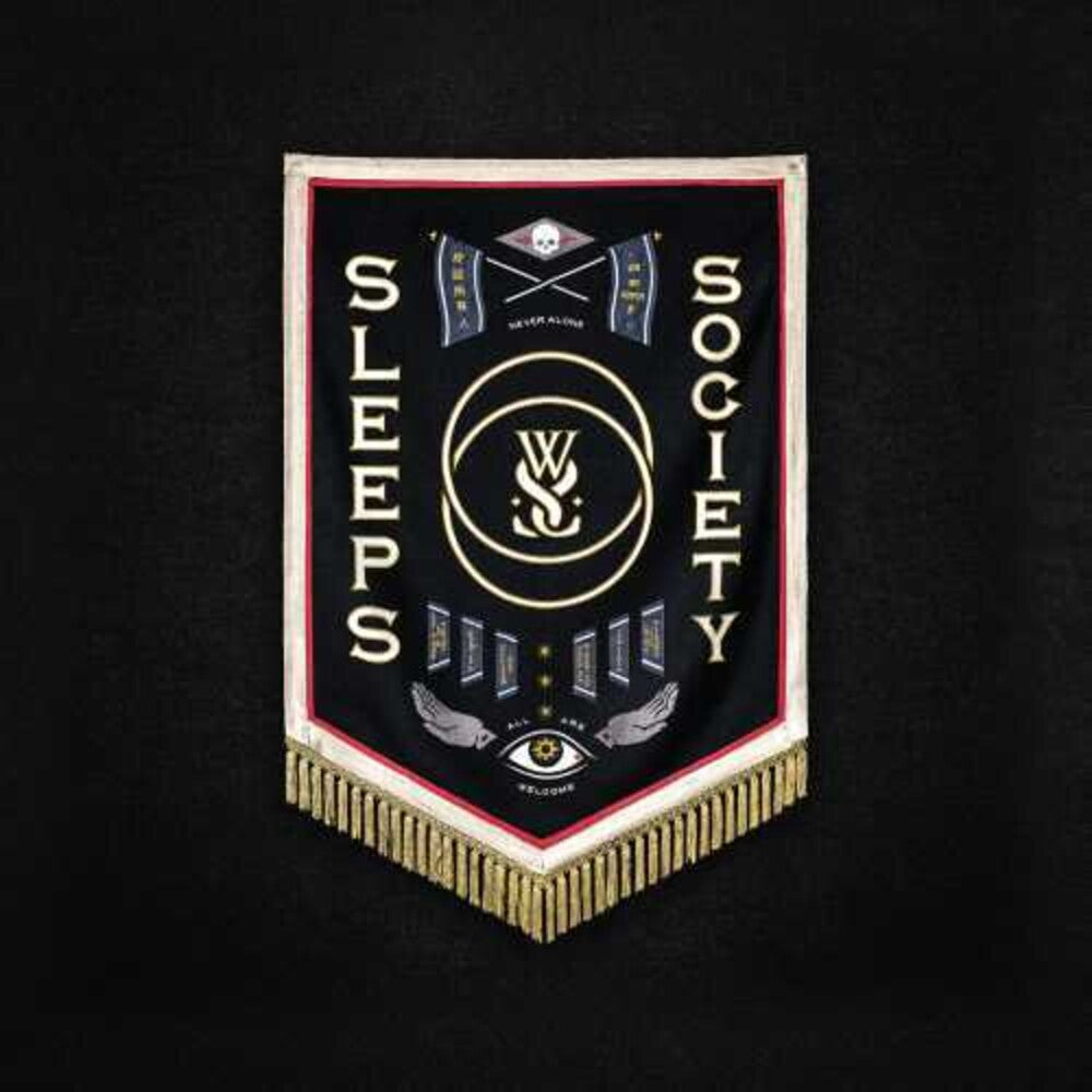 the album cover for While She Sleeps - SLEEPS SOCIETY [Import]