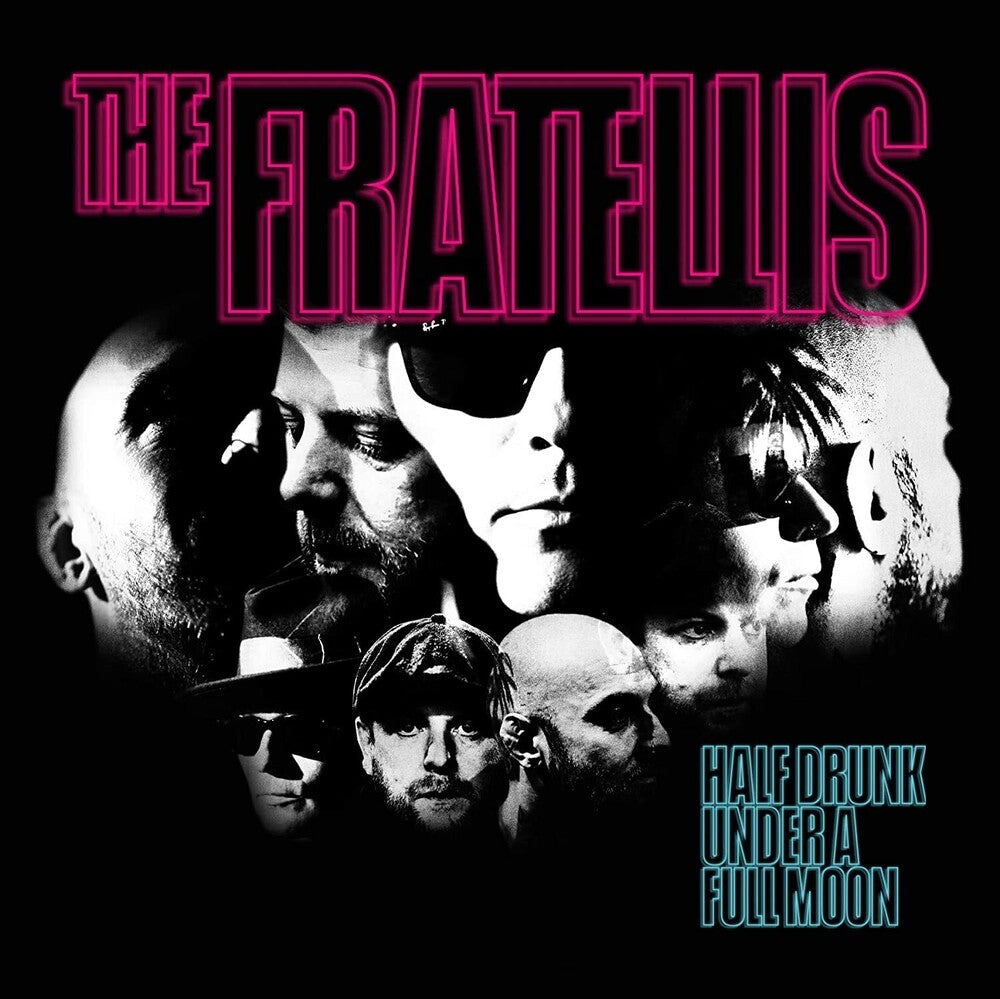 the album cover for The Fratellis - Half Drunk Under A Full Moon