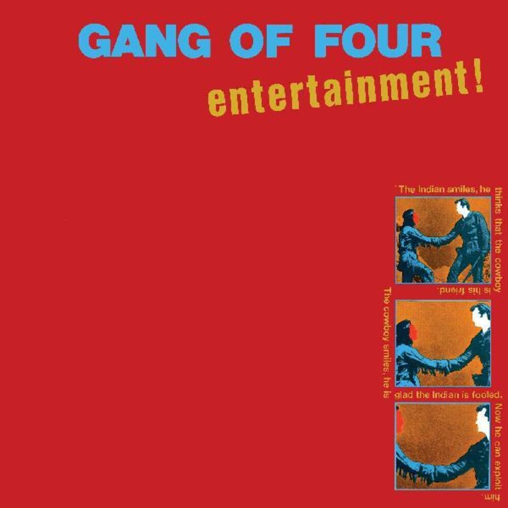 the album cover for Gang Of Four - Entertainment! [LP]