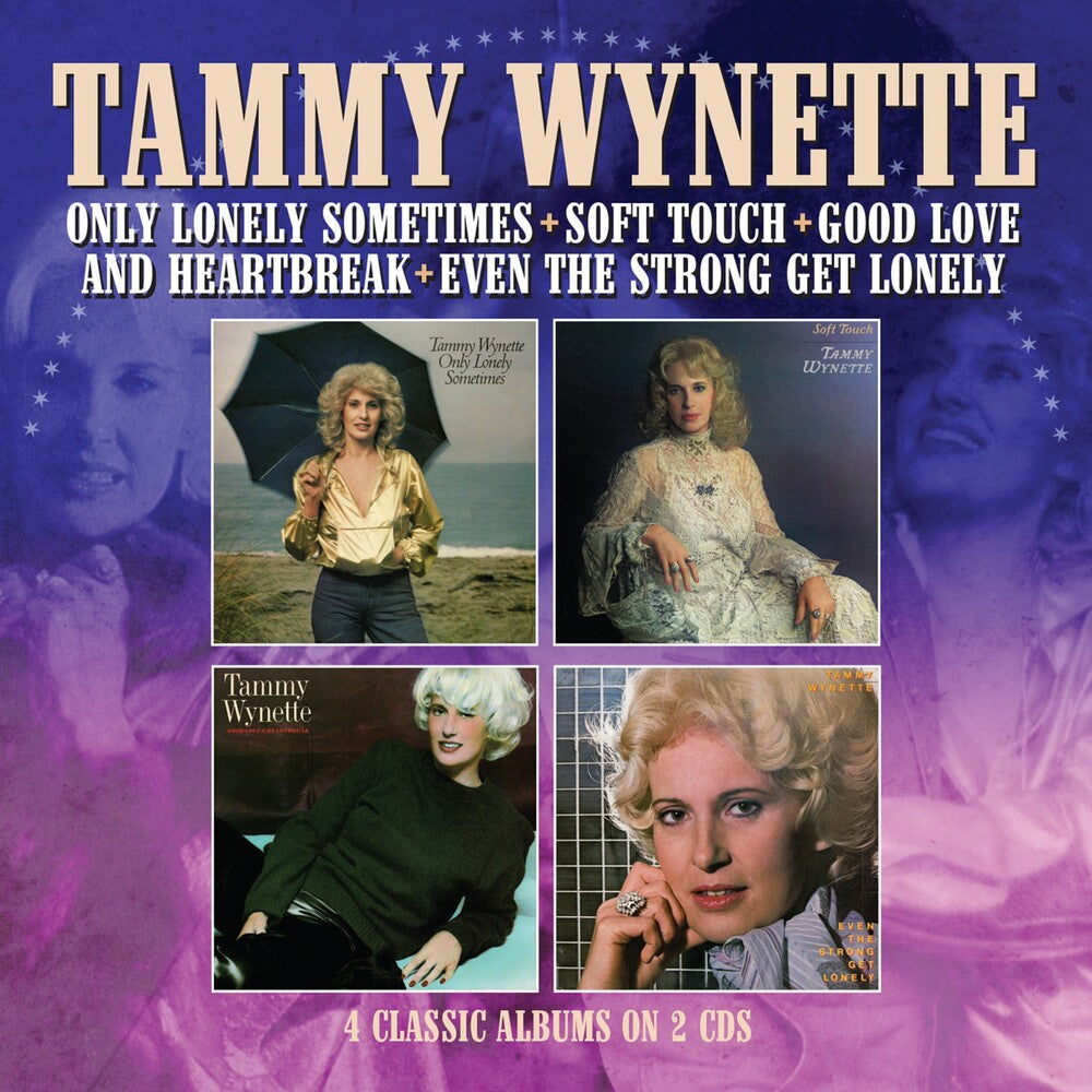 the album cover for Tammy Wynette - Only Lonely Sometimes / Soft Touch / Good Love &
