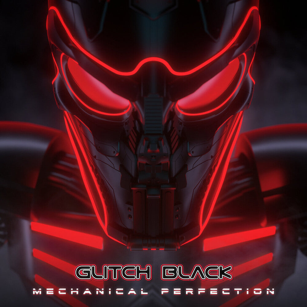 the album cover for Glitch Black - Mechanical Perfection (Red Vinyl) [Colored Vinyl] (Red)