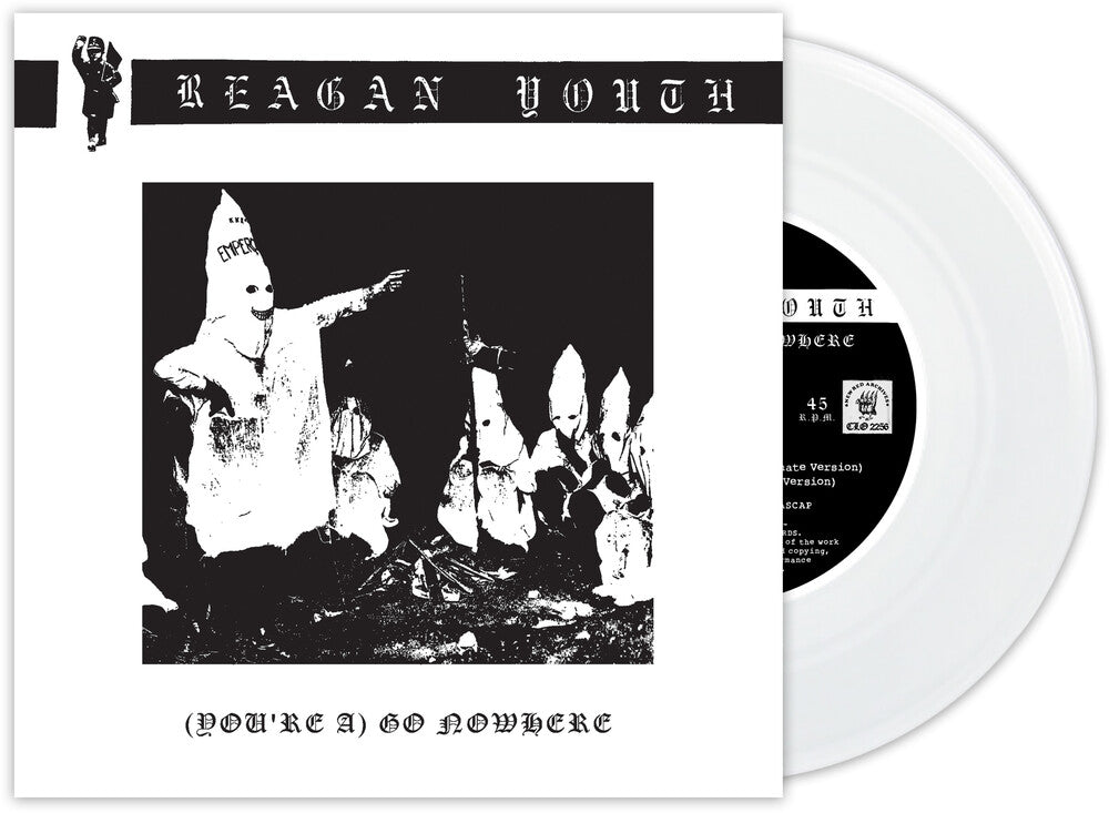 the album cover for Reagan Youth - Go Nowhere