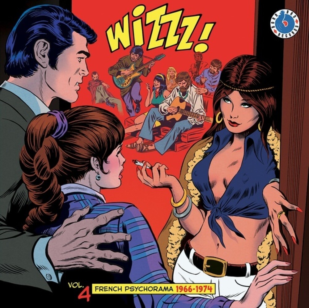 the album cover for Wizzz French Psychorama 1966-1974 Volume 4 / Var - Wizzz French Psychorama 1966-1974 Volume 4 / Var