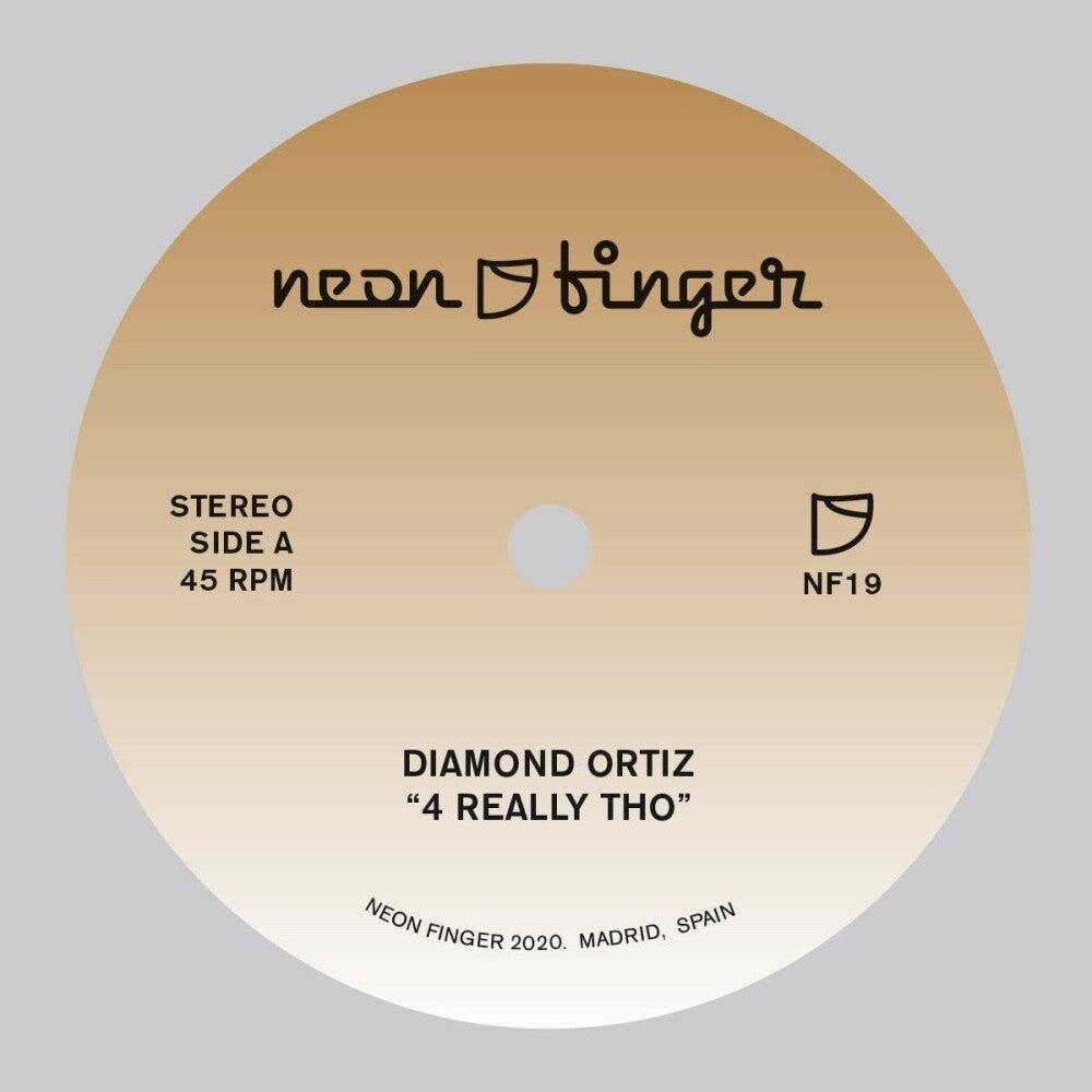 the album cover for Diamond Ortiz - 4 Really Tho