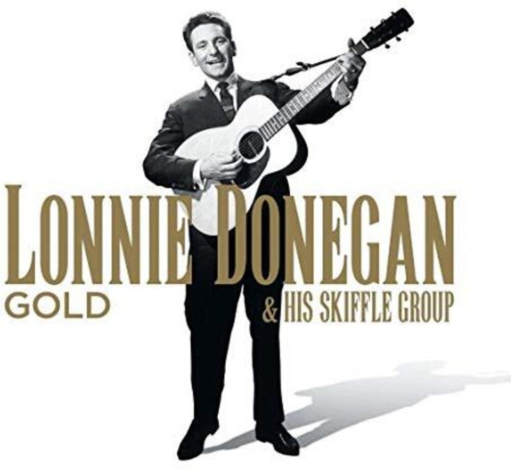the album cover for Lonnie Donegan  & His Skiffle Group - Gold (Blk) (Ofgv) (Uk)