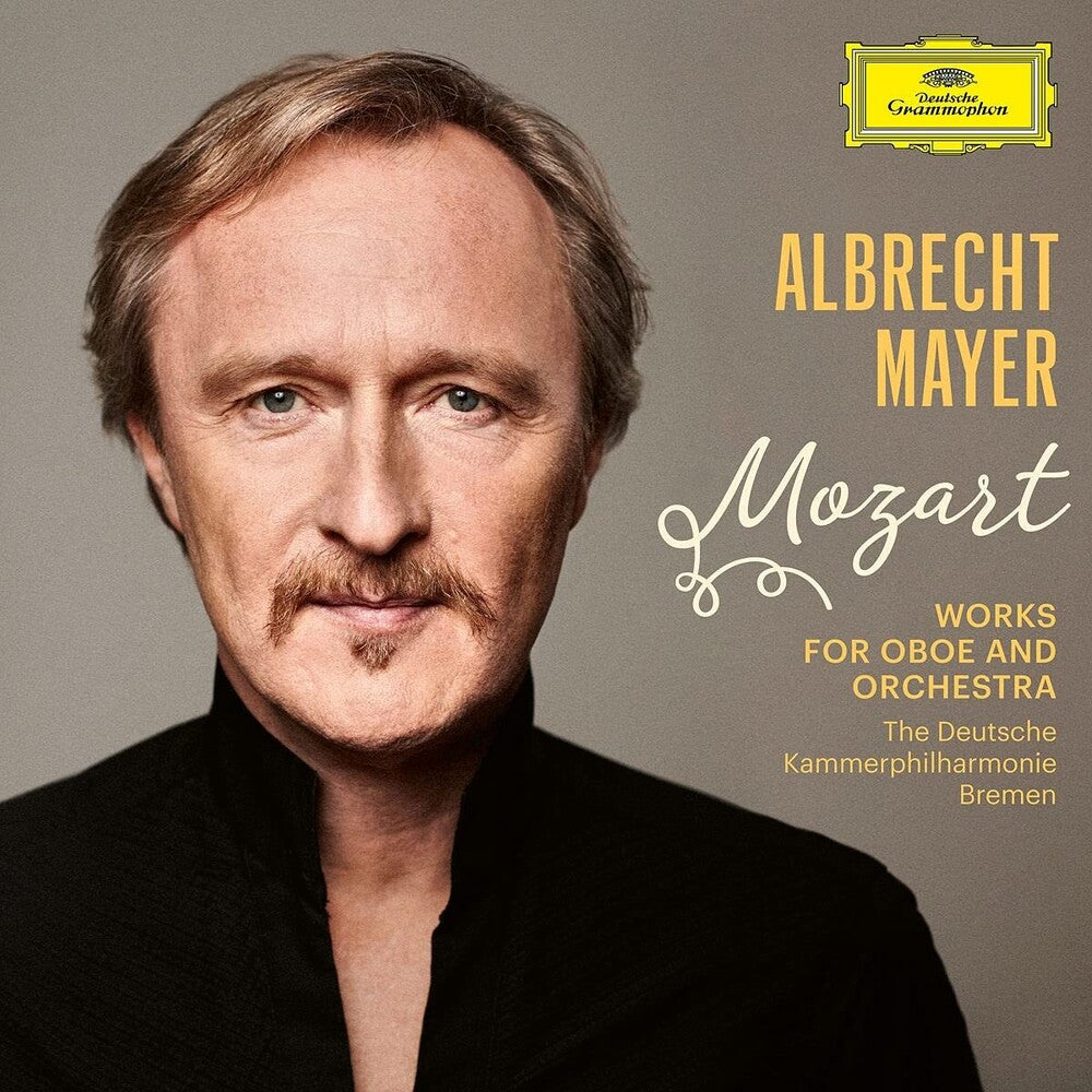 the album cover for Mozart / Mayer / Frey / Deutsche Kammerphilharmoni - Works For Oboe And Orchestra