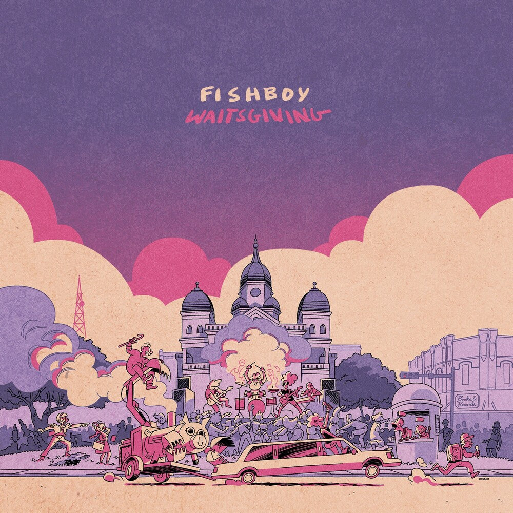 the album cover for Fishboy - Waitsgiving