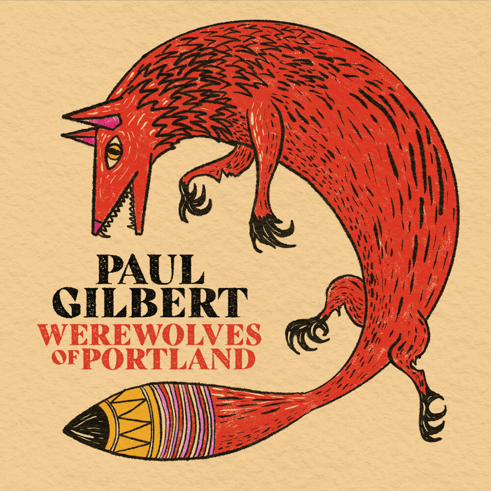 the album cover for Paul Gilbert - Werewolves Of Portland