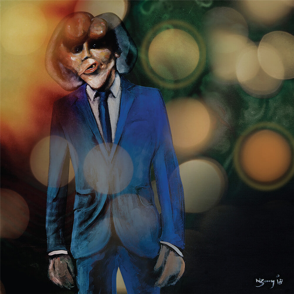 the album cover for Matt Berry - The Blue Elephant [LP]