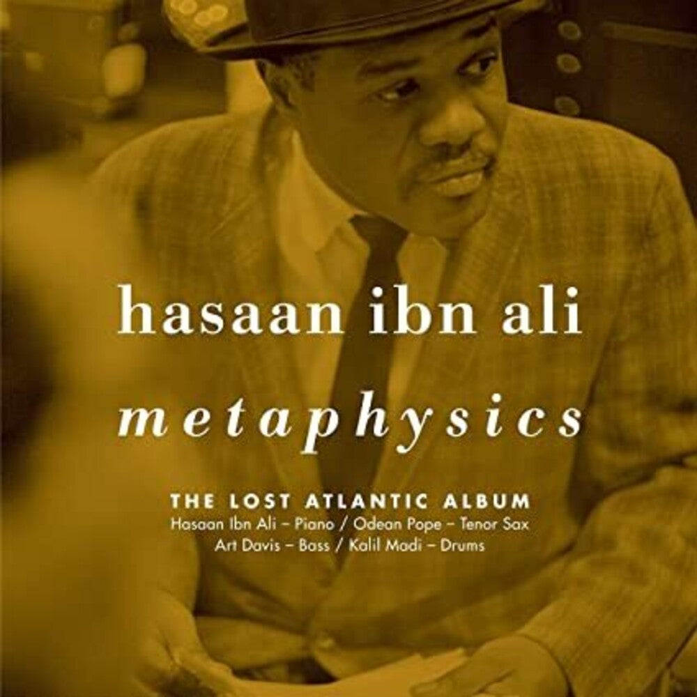 the album cover for Hasaan Ali  Ali - Metaphysics: The Lost Atlantic Album