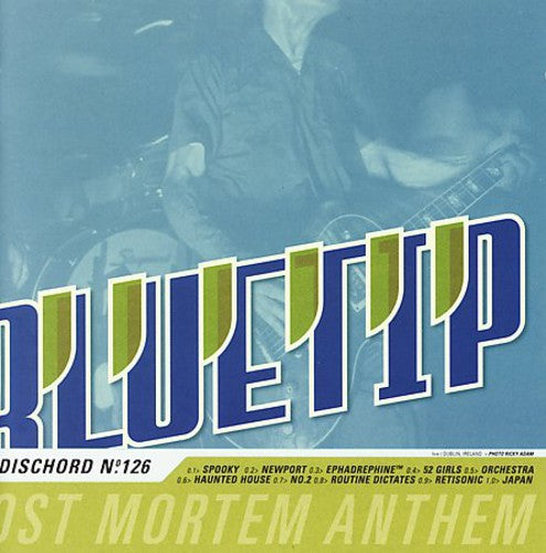 the album cover for Bluetip - Post Mortem Anthem