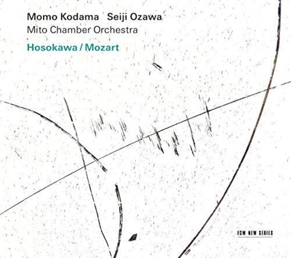 the album cover for Momo Kodama  / Ozawa,Seiji / Mito Chamber - Hosokawa / Mozart