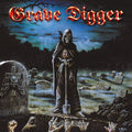 the album cover for Grave Digger - Grave Digger (Green Blue Marbled Vinyl) (Blue)