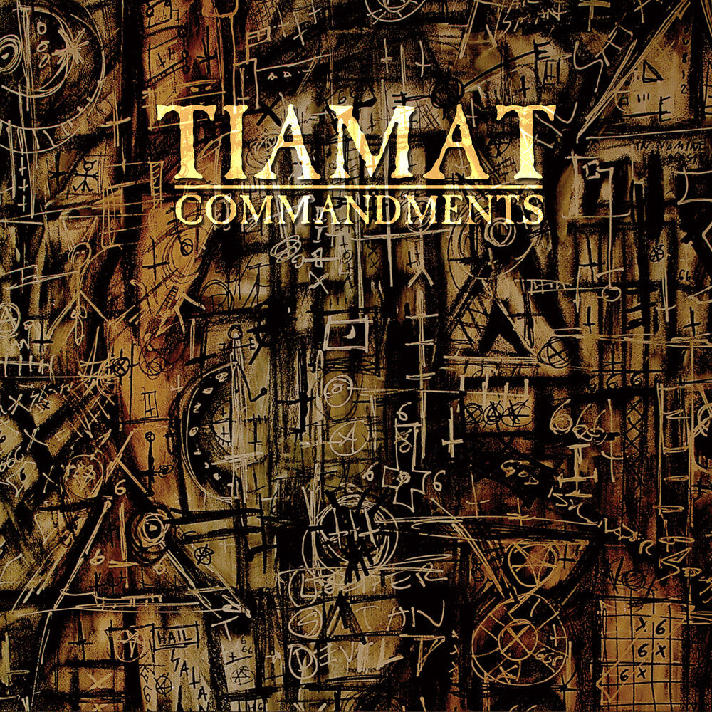 the album cover for Tiamat - Commandments