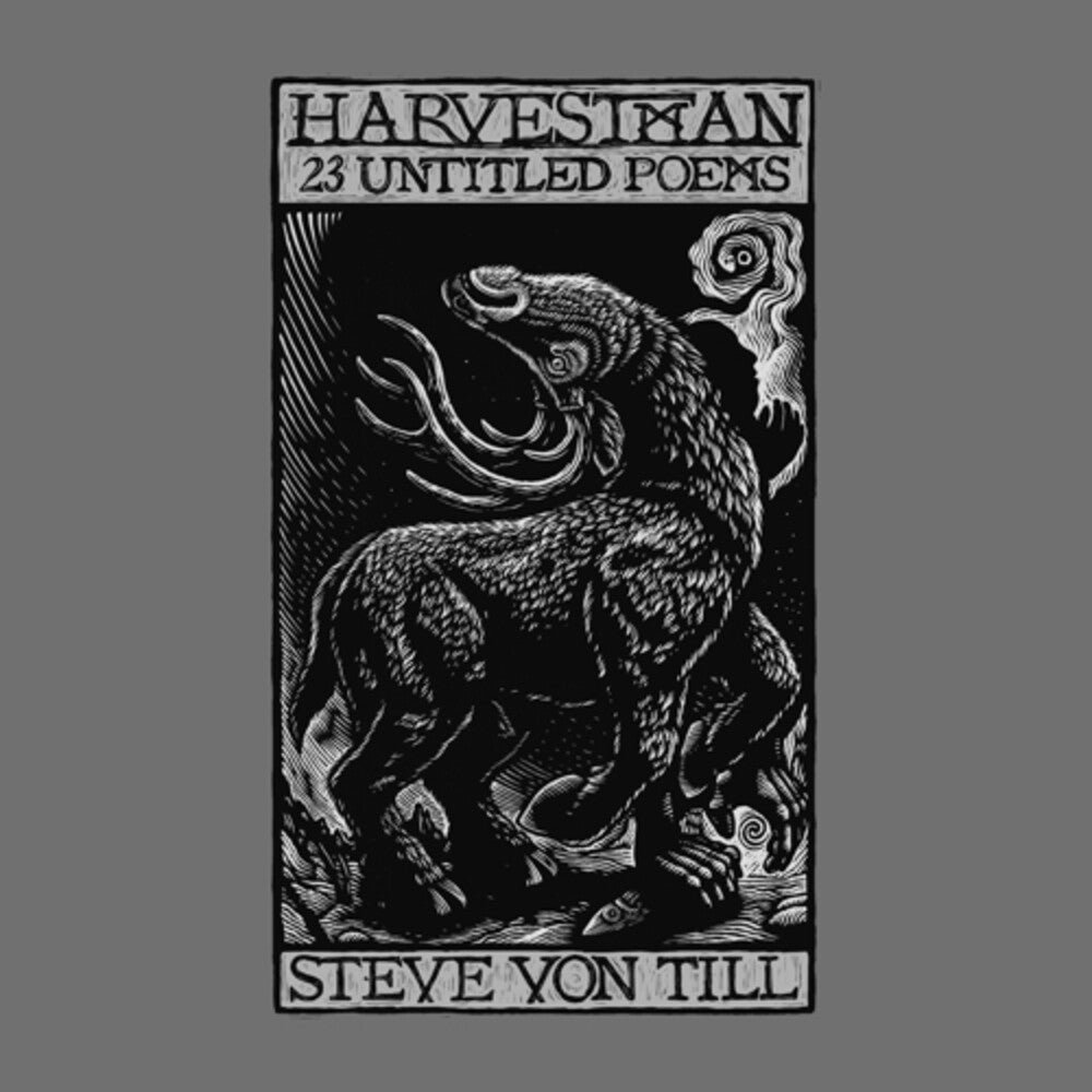 the album cover for Von Steve Till - Harvestman - 23 Untitled Poems
