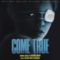 the album cover for Electric Youth & Pilotpriest (Blue) (Colv) (Gate) - Come True / O.S.T. (Cyan Blue With Red & Yellow)