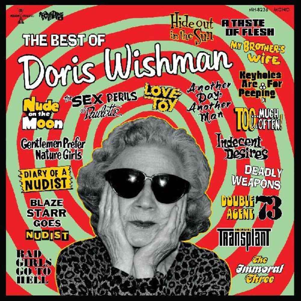 the album cover for Best Of Doris Wishman / Various (W/Dvd) (Blk) - Best Of Doris Wishman / Various (W/Dvd) (Blk)