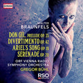 the album cover for Braunfels / Orf Vienna Radio Symphony Orch - Orchestral Works