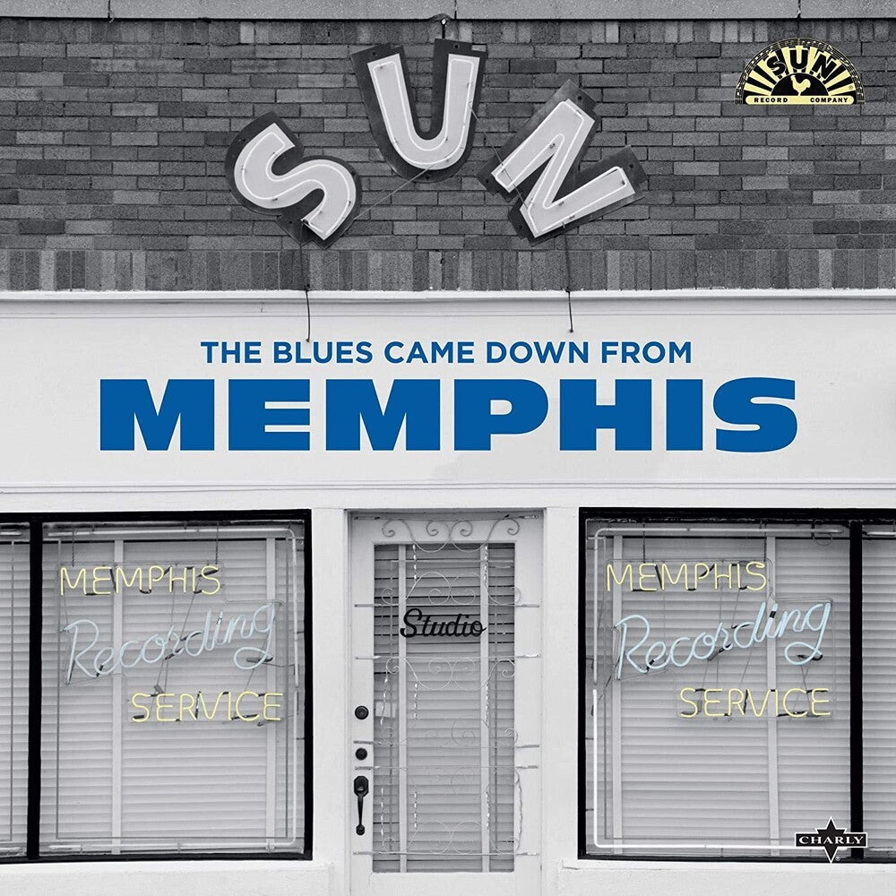 the album cover for Blues Came Down From Memphis / Various (Blue) - Blues Came Down From Memphis / Various (Blue)