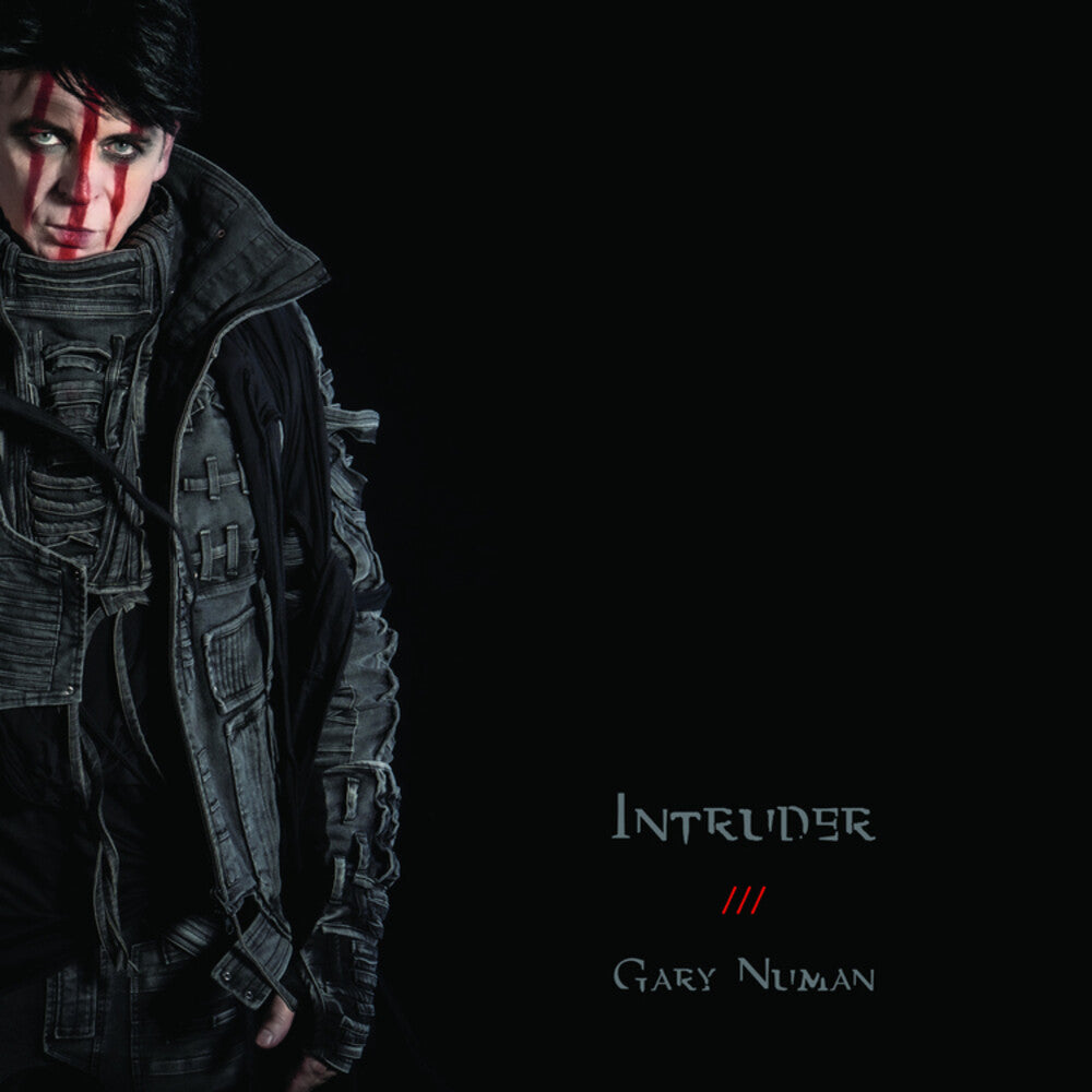 the album cover for Gary Numan - Intruder